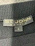St. John Solid Black Formal Skirt Size 6 - photo 4