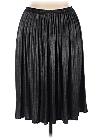 Necessary Objects Faux Leather Skirt (view 2)