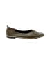 Everlane 100% Leather Green Flats Size 8 1/2 - photo 1