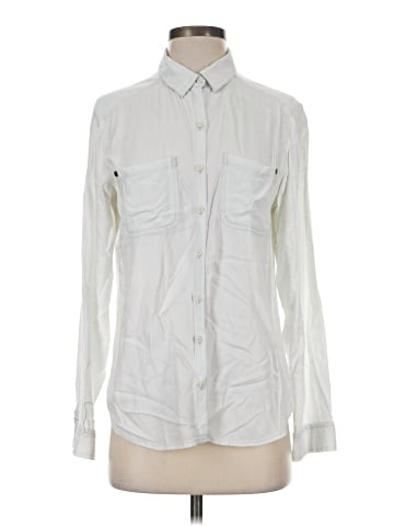 Rubbish Long Sleeve Button-Down Shirt (view 1)