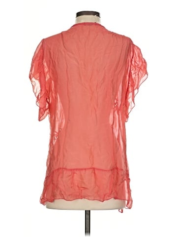 MADE IN ITALY Short Sleeve Blouse (view 2)