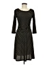 En Focus Studio Polka Dots Black Casual Dress Size 6 - photo 1