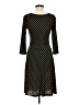 En Focus Studio Polka Dots Black Casual Dress Size 6 - photo 2