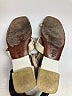 Tory Burch 100% Leather Silver Sandals Size 7 - photo 5