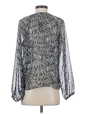 White House Black Market Long Sleeve Blouse (view 2)