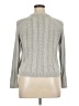 Lands' End 100% Cotton Gray Turtleneck Sweater Size XL (petite) - photo 2