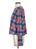 Free Press Plaid Purple Pullover Sweater Size S - photo 5