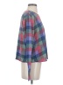 Free Press Plaid Purple Pullover Sweater Size S - photo 4