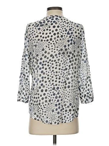 Como Black 3/4 Sleeve Blouse (view 2)