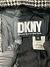 DKNY Houndstooth Gray Wool Coat Size 6 - photo 6
