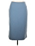 Preston & York Solid Blue Casual Skirt Size 14 - photo 1