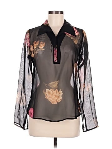 Allen by ABS Long Sleeve Blouse (view 1)
