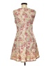 Francesca's Floral Tan Cocktail Dress Size M - photo 2