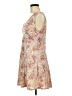 Francesca's Floral Tan Cocktail Dress Size M - photo 5