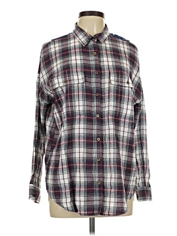 Angie Long Sleeve Button-Down Shirt (view 1)