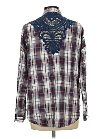 Angie Long Sleeve Button-Down Shirt (view 2)