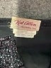 Nat allen 100% Wool Black Jacket Size 8 - photo 6