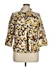 Fenn Wright Manson Gold Silk Cardigan Size XL - photo 1