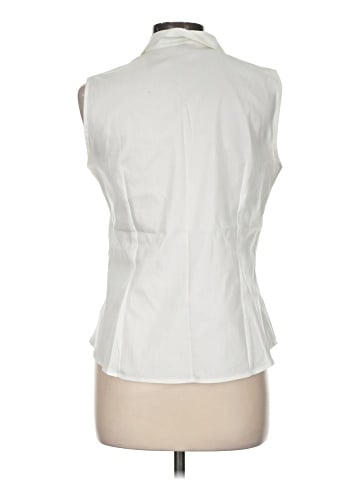 Jones New York Signature Sleeveless Button-Down Shirt (view 2)