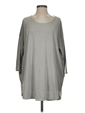 Rock Cotton 3/4 Sleeve T-Shirt (view 1)