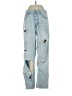 Forever 21 Graphic Blue Jeans Size 27 waist - photo 1