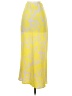 ASOS Print Yellow Formal Skirt Size 4 - photo 2