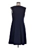 Connected Apparel Solid Blue Cocktail Dress Size 12 - photo 1