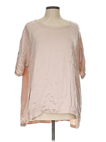 Lunya 3/4 Sleeve Silk Top (view 1)