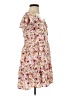 True Craft Floral Pink Casual Dress Size S - photo 4