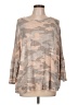 Talula Camo Tan Pullover Sweater Size L - photo 1