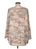 Talula Camo Tan Pullover Sweater Size L - photo 2