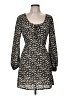 Missguided 100% Polyester Hearts Black Casual Dress Size 6 - photo 1