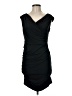 Venus Solid Black Cocktail Dress Size M - photo 1