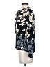 Billabong 100% Rayon Floral Black 3/4 Sleeve Blouse Size S - photo 5
