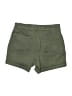 STUDIO BLUE Solid Green Shorts Size 28 waist - photo 2