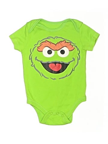 Sesame Street Short Sleeve Onesie (view 1)