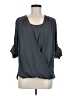 Calvin Klein 100% Polyester Gray 3/4 Sleeve Blouse Size M - photo 1