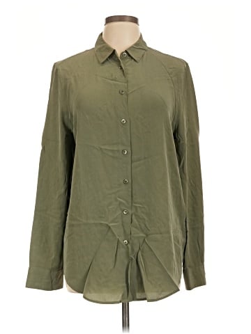 Equipment Long Sleeve Button-Down Shirt (view 1)