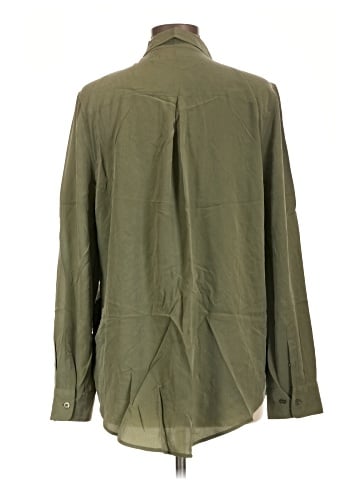 Equipment Long Sleeve Button-Down Shirt (view 2)