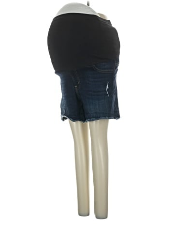 Just Black Denim Shorts (view 1)