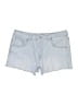 No Boundaries Blue Denim Shorts Size 14 - photo 1