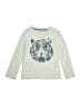 Tea 100% Cotton Gray Long Sleeve Top Size 6 - photo 1