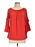 Coco Bianco Red 3/4 Sleeve Blouse Size L - photo 1