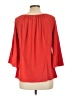 Coco Bianco Red 3/4 Sleeve Blouse Size L - photo 2