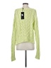 LINE 100% Cotton Green Pullover Sweater Size XS - photo 2