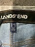 Lands' End Solid Blue Jeans Size 12 - photo 8