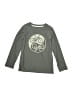 Tea 100% Cotton Gray Long Sleeve Top Size 6 - photo 1