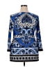 Sunny Leigh Blue 3/4 Sleeve Blouse Size XL - photo 2