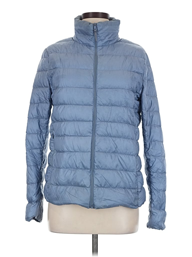 Pre-owned Uniqlo Snow Jacket In Blue