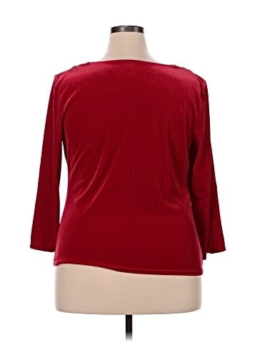 MSK 3/4 Sleeve Top (view 2)